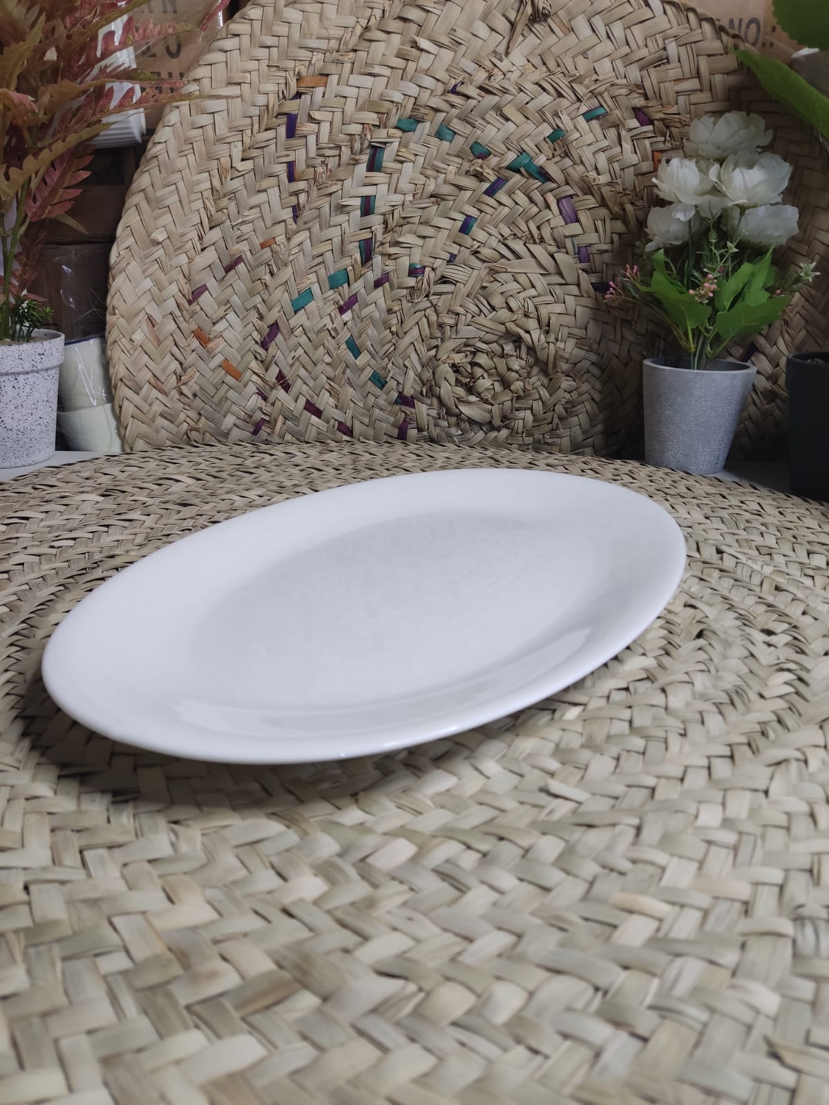 Extra Large Oval Dish plate styl3 - Diqqawi Plates