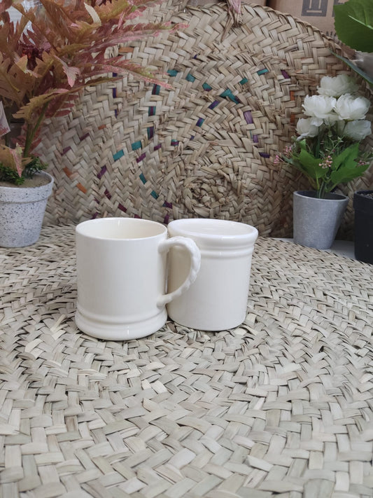 Luxury Medium Porcelain Mug – 470ml - Diqqawi Plates