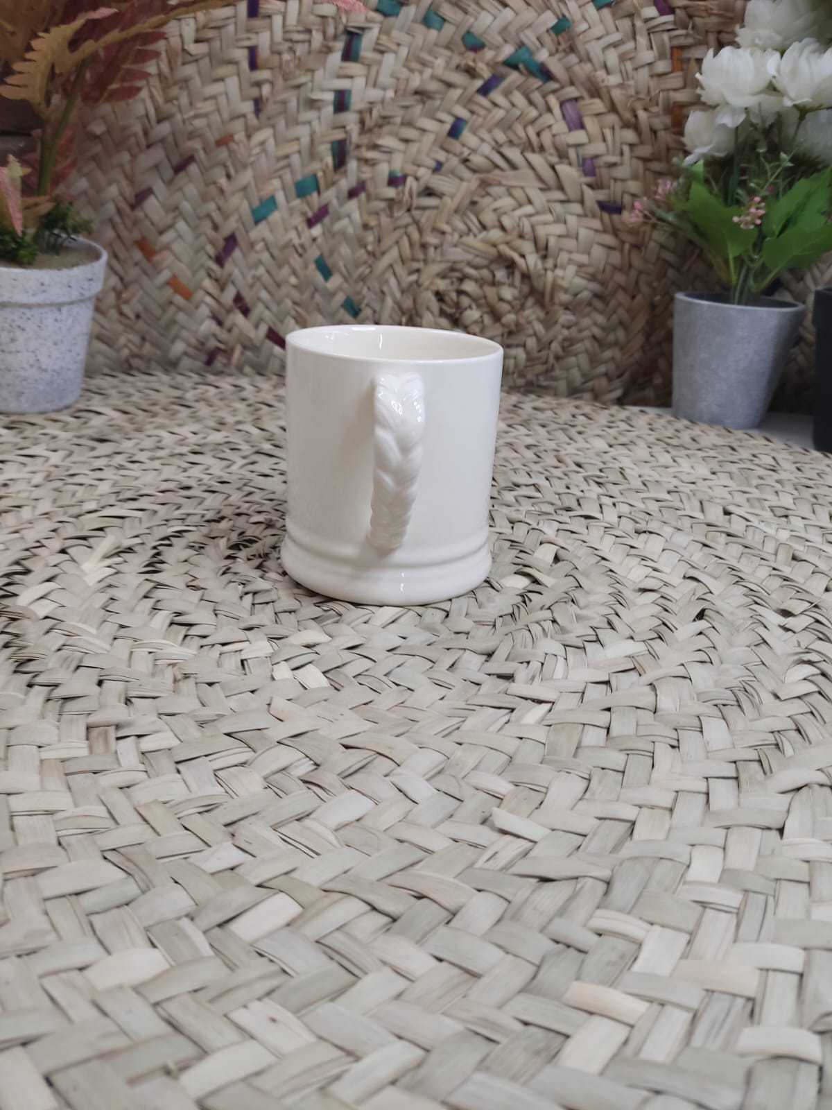 Luxury Medium Porcelain Mug – 470ml - Diqqawi Plates