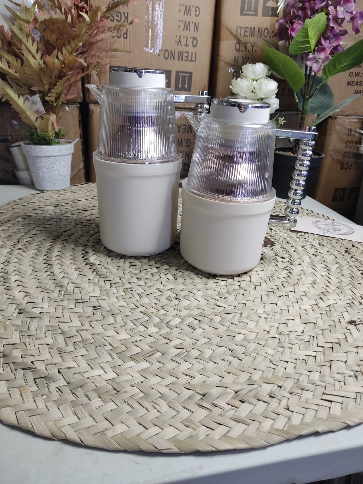 Luxury Vacuum Flask Set - 1L & 0.7L (Pack of 2) - Diqqawi Plates