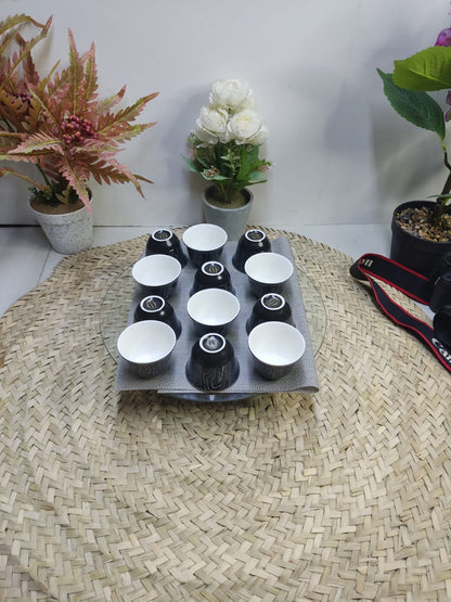Luxury Arabic Coffee Cup Set of 12