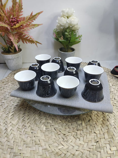 Luxury Arabic Coffee Cup Set of 12