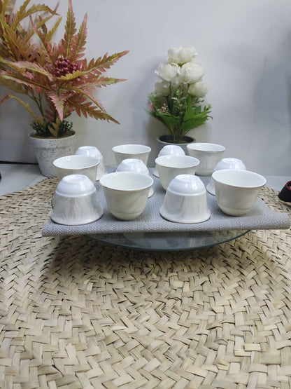 Luxury Arabic Coffee Cup Set of 12