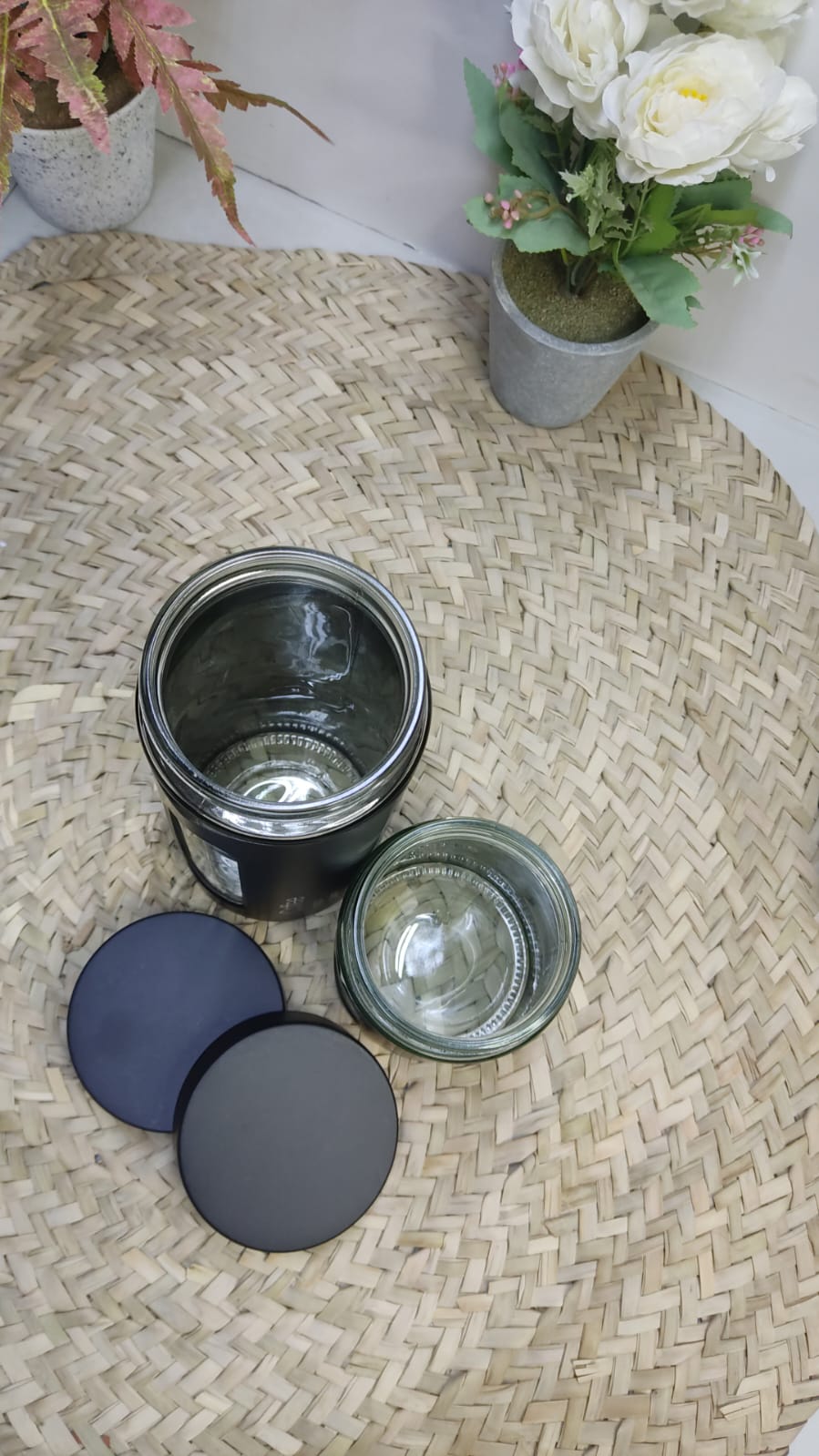 4pcs Glass Canister set