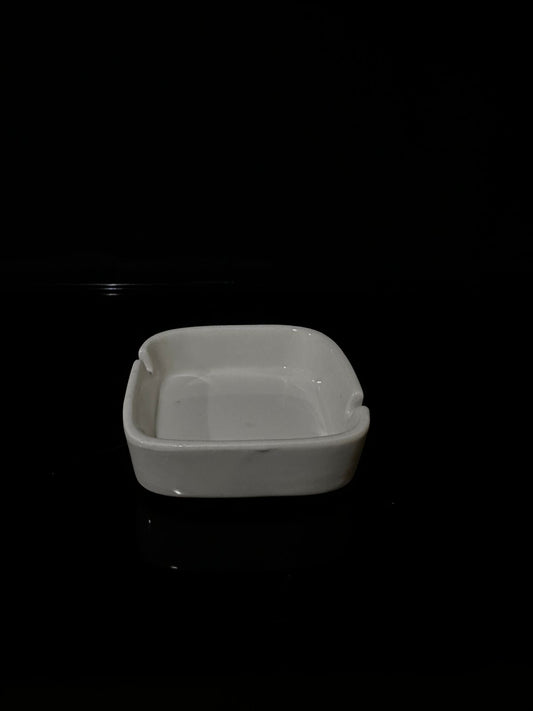 Square Porcelain Ashtray - Diqqawi Plates