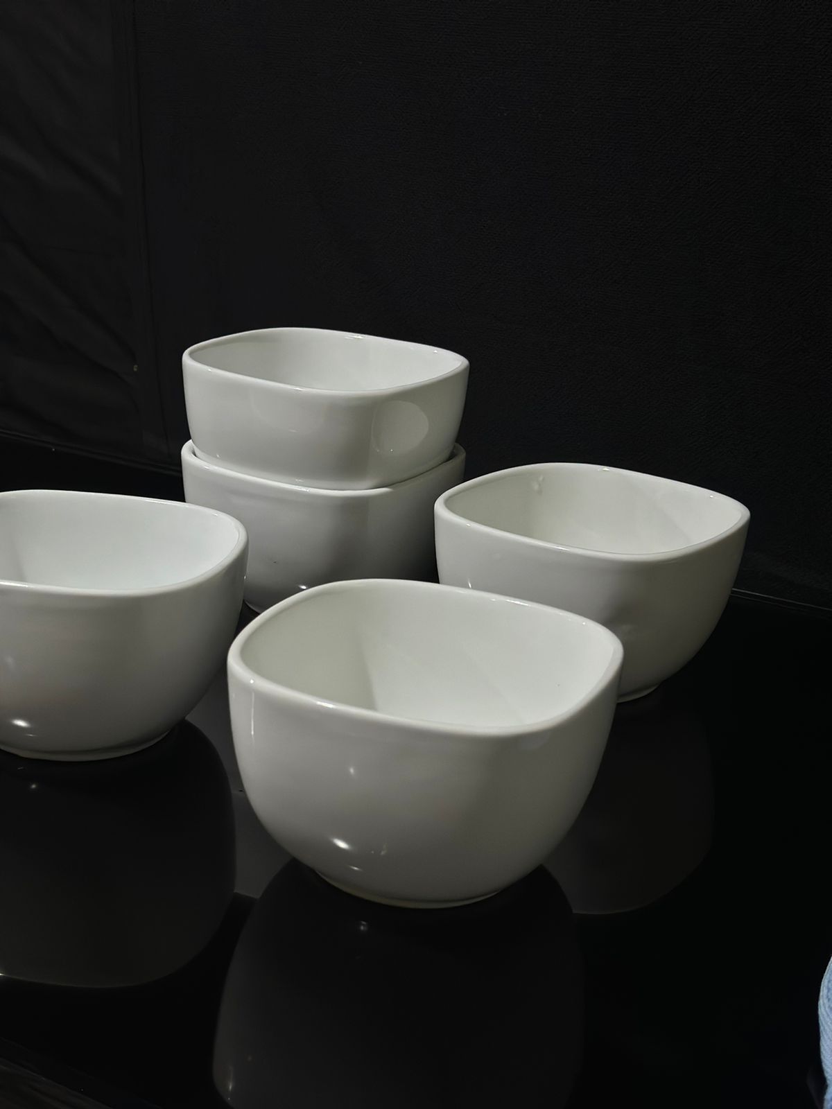 White Dish Bowl - styl-15 - Diqqawi Plates