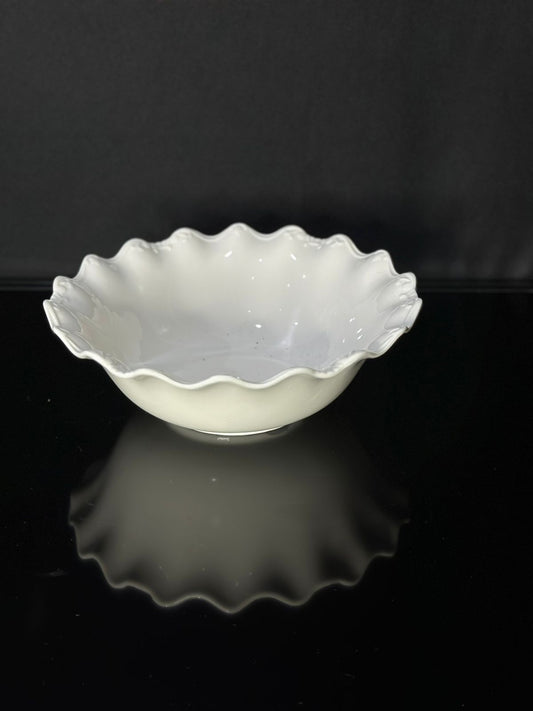 White Dish Bowl - styl-19 - Diqqawi Plates