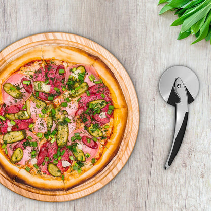 Stainless-Steel Wheel Pizza Cutter