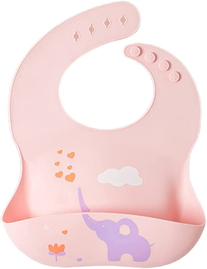 silicone baby bib waterproof for babies and toddlers - Diqqawi Plates