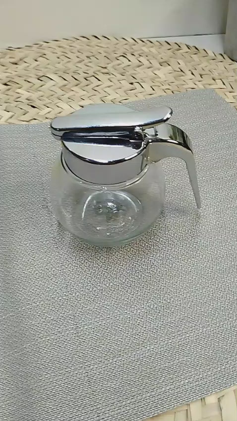 Glass Sugar Oil Milk Pot 280ML