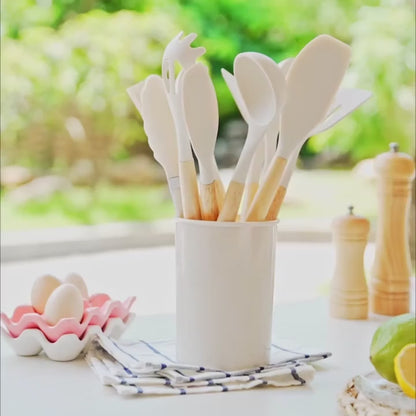 12 pcs High Quality Silicone Kitchen Utensil Set