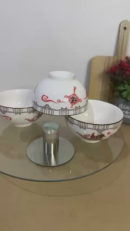 Colored Porcelain Bowls (Styl-65)