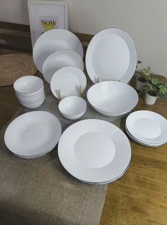 26 pcs Opal Dinner set styl5