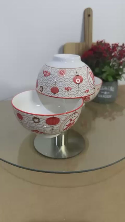 Colored Porcelain Bowls (Styl-63)