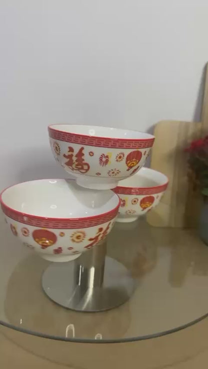 Colored Porcelain Bowls (Styl-51)