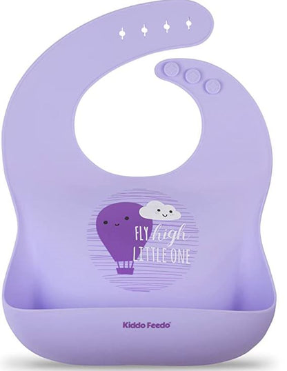 silicone baby bib waterproof for babies and toddlers - Diqqawi Plates